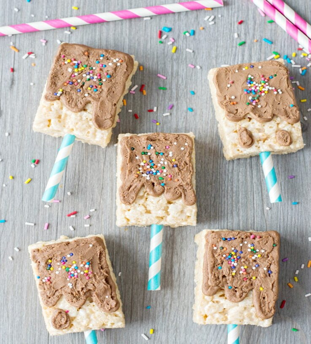 POPSICLE CEREAL TREATS