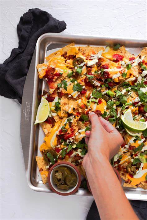 Instructions for making Sheet Pan Nachos