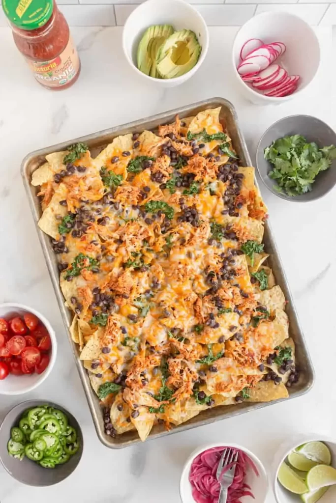 Ingredients for Sheet Pan Nachos