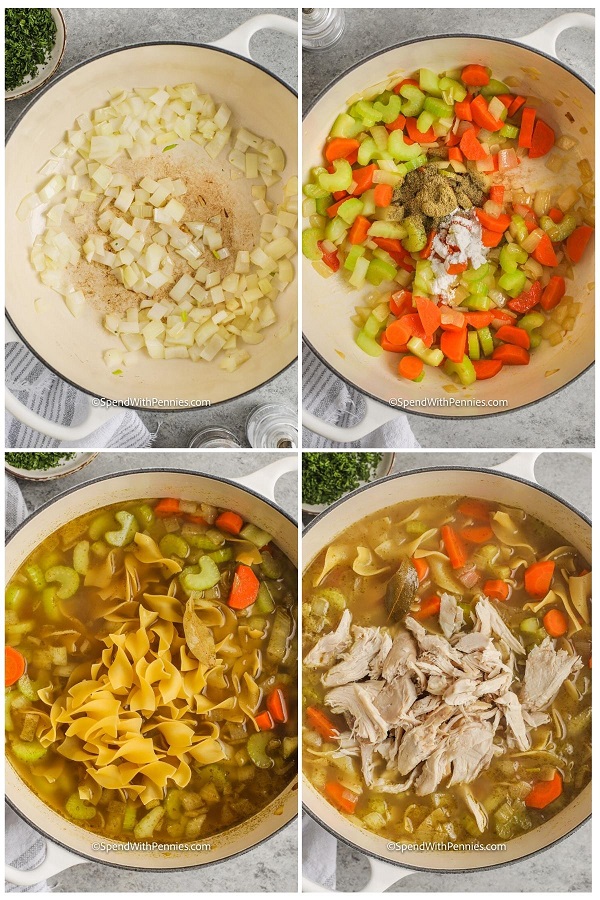 final touch to Chicken Noodle Soup recipes