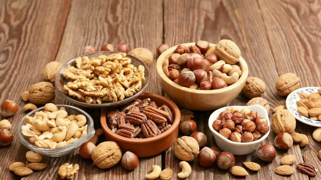 nuts and seeds Protein-Rich