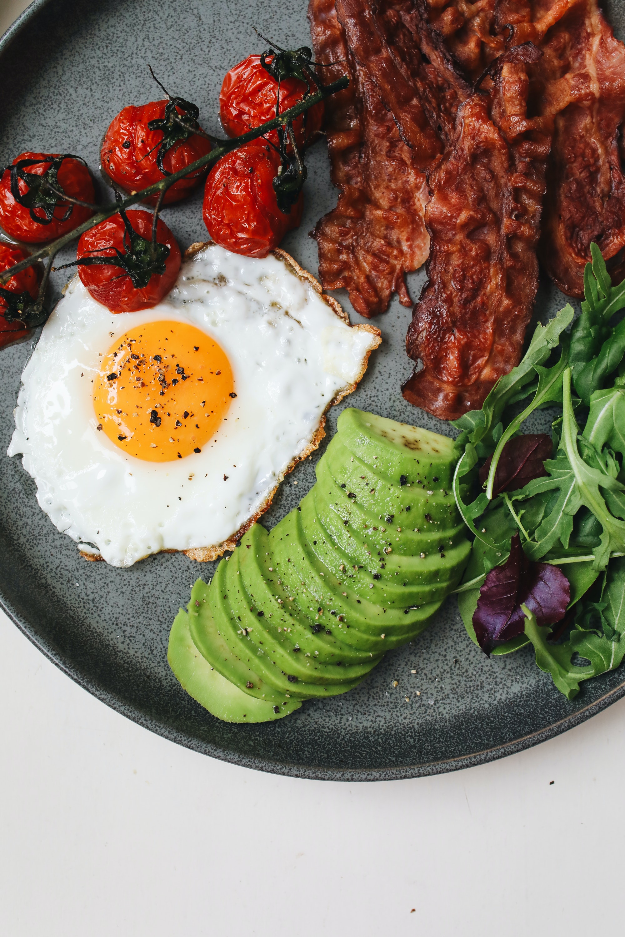 egg & tomato baps