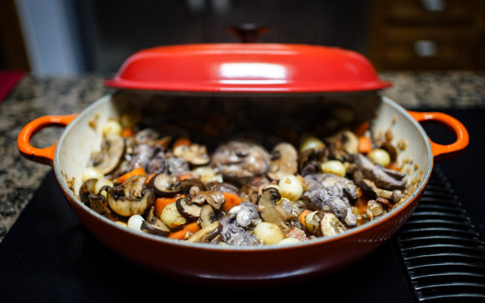 Chicken and Mushroom Wine Sauce