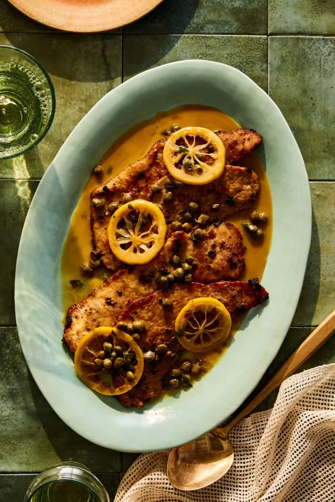 Veal piccata