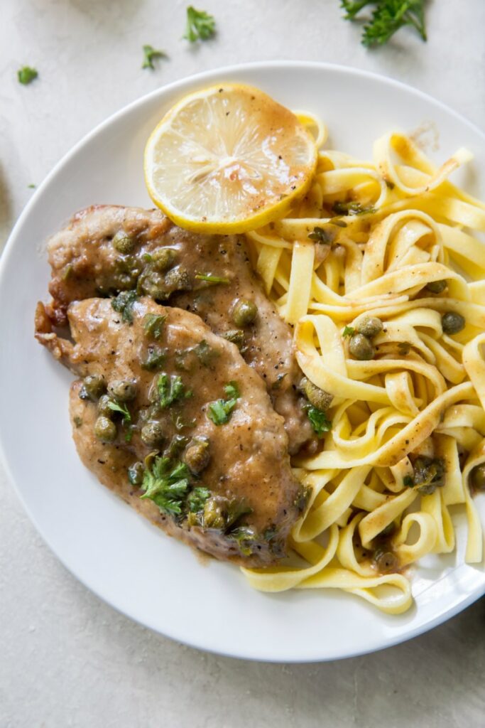 Veal piccata