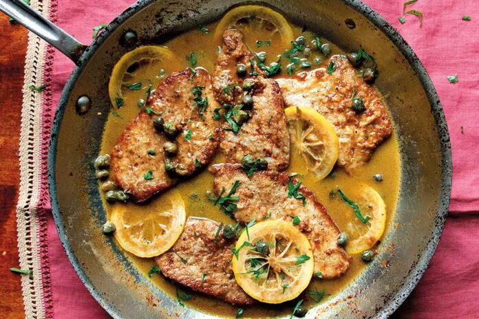 Veal piccata