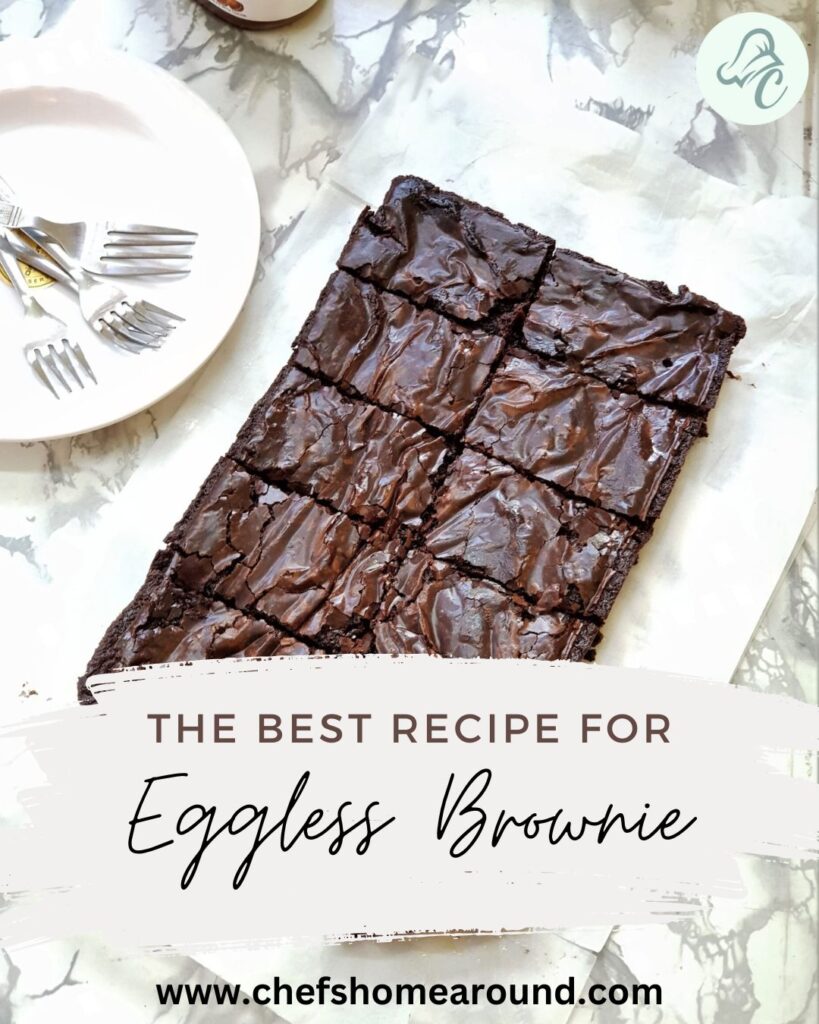 Eggless Brownie Recipe