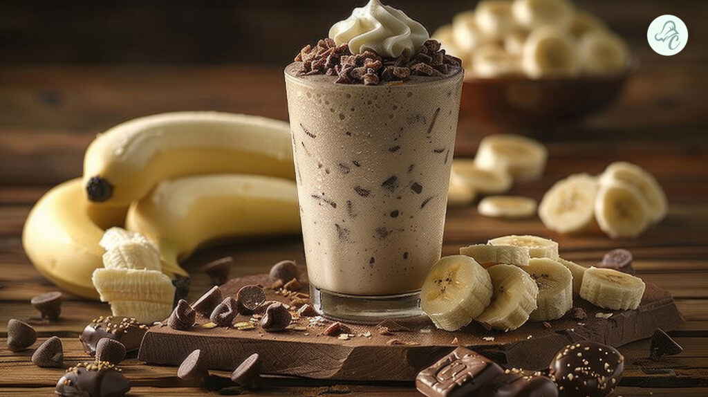 Chocolate-Banana-Oats-Smoothie