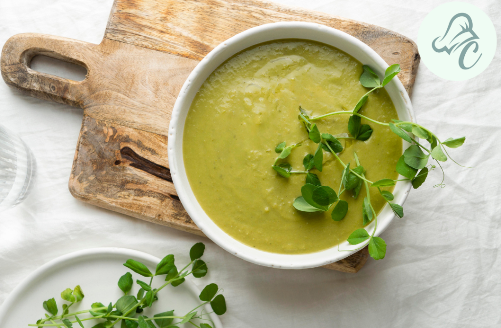 Creamy Broccoli Paneer Soup Recipe