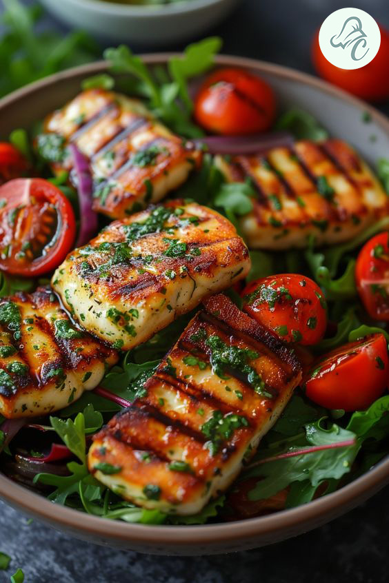 Grilled Halloumi Cheese