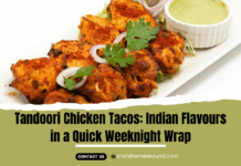 Tandoori Chicken Tacos: Indian Flavours in a Quick Weeknight Wrap Tandoori Chicken Tacos