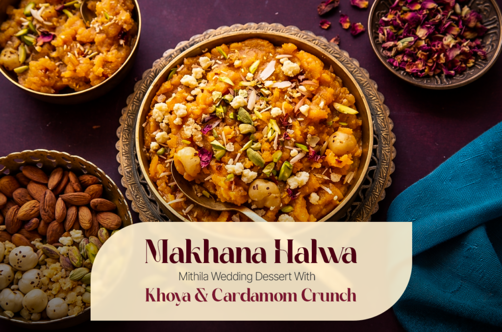 Easy to make makhana halwa recipe by Chefs Home Around
