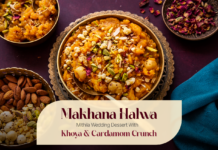 Makhana Halwa: Mithila Wedding Dessert With Khoya & Cardamom Crunch Easy to make makhana halwa recipe by Chefs Home Around