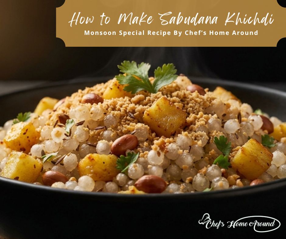 How to make sabudana khichdi recipe step by step for Sawan vrat